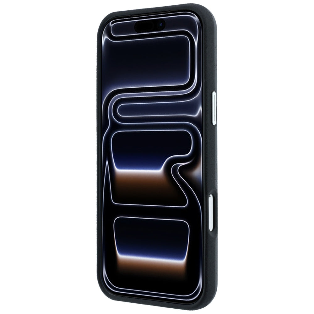 BMW Sign Deboss Quilted Metal Logo MagSafe Case for iPhone 18 Pro Max / 17 Pro Max - Dark Gray_4
