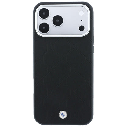 BMW Sign Deboss Quilted Metal Logo MagSafe Case for iPhone 18 Pro Max / 17 Pro Max - Black_2