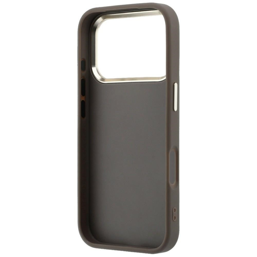 Hard Case Guess 4G Big Strass Logo for Apple iPhone 18 Pro / 17 Pro, Brown_6