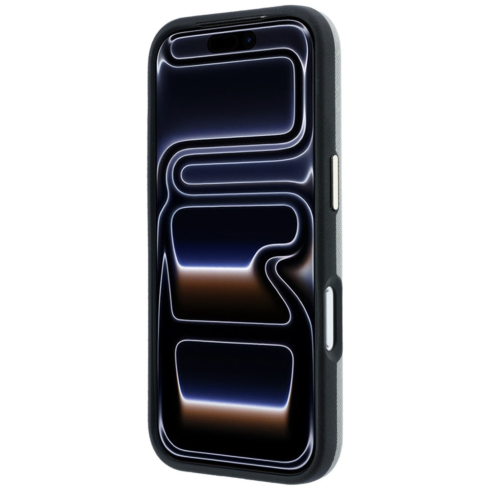 Hard Case Karl Lagerfeld Saffiano Small Script Metal Logo with MagSafe for Apple iPhone 18 Pro / 17 Pro, Taupe_4