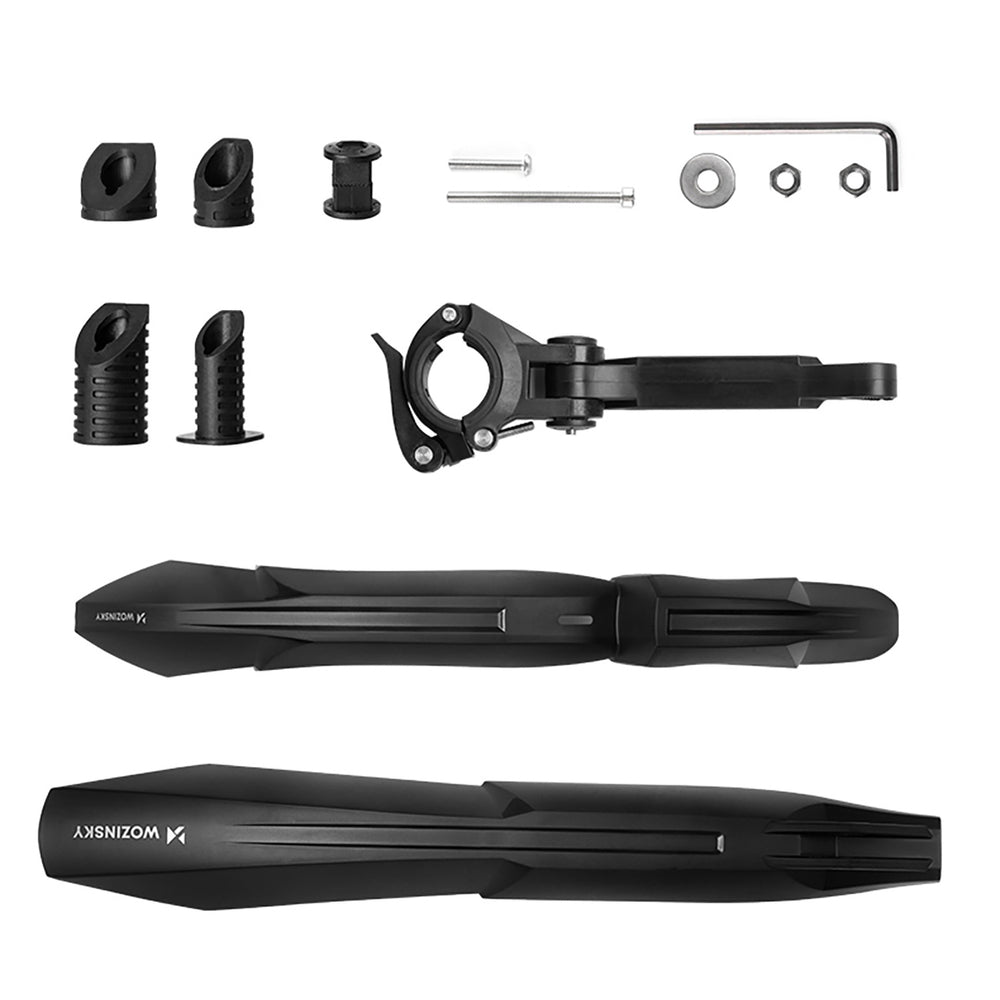 Wozinsky WZB-01 Universal Fender Set - Black - OUTLET_11