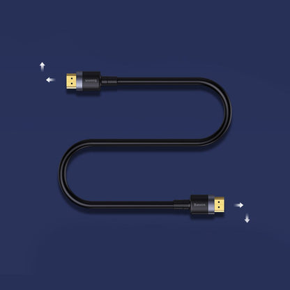 Baseus Cafule HDMI / HDMI 2.0 4K 60 Hz 3D 18 Gbps cable 2 m - black - OUTLET_12