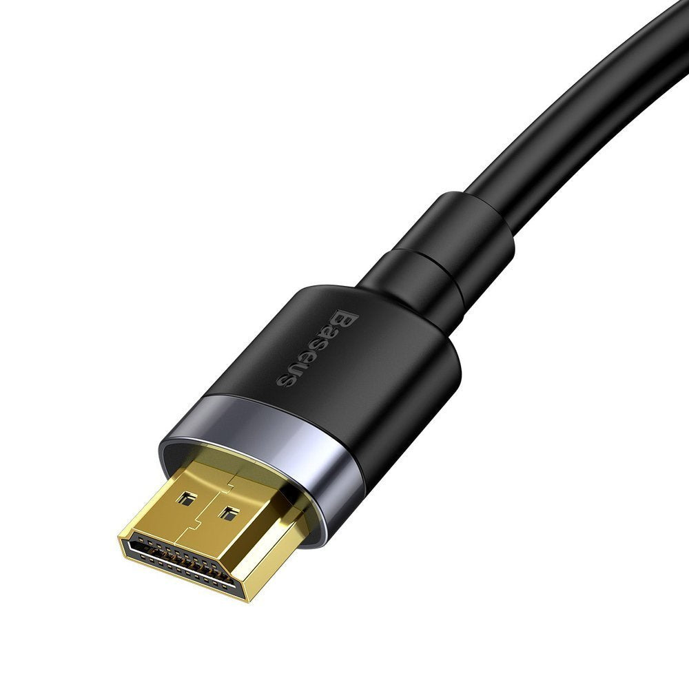 Baseus Cafule HDMI / HDMI 2.0 4K 60 Hz 3D 18 Gbps cable 2 m - black - OUTLET_2