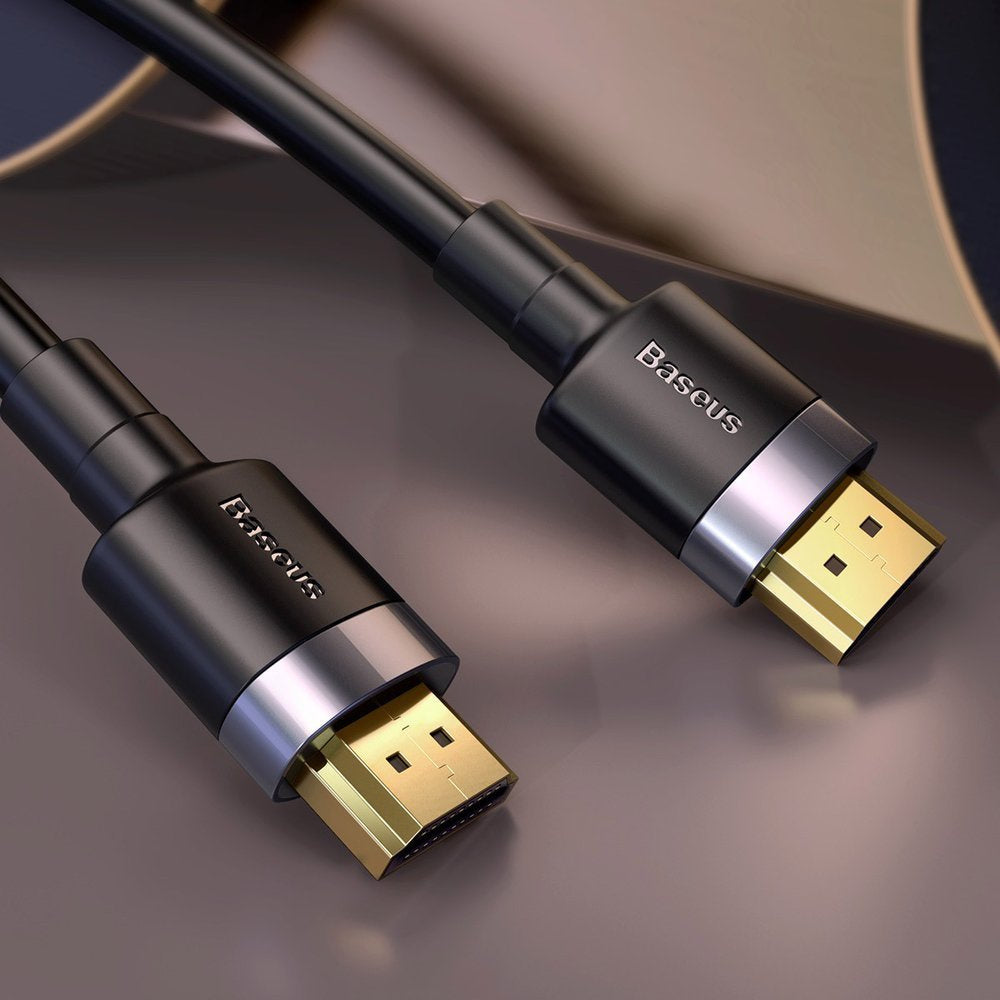 Baseus Cafule HDMI / HDMI 2.0 4K 60 Hz 3D 18 Gbps cable 2 m - black - OUTLET_5