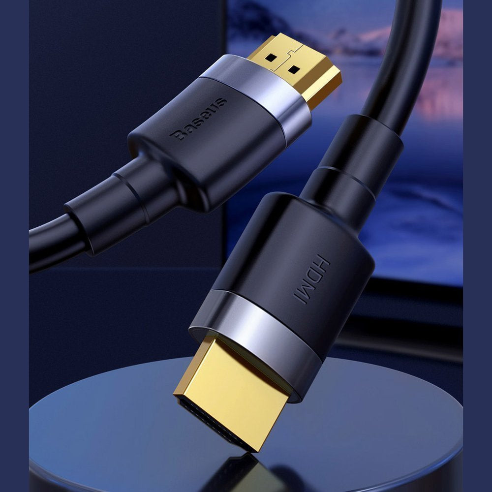 Baseus Cafule HDMI / HDMI 2.0 4K 60 Hz 3D 18 Gbps cable 2 m - black - OUTLET_6