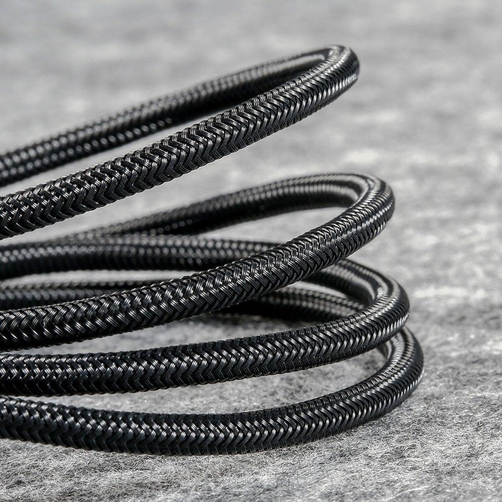 Baseus cable USB 4in1 Lightning / 2x USB Type C / micro USB cable in nylon braid 3.5A 1.2m black (CA1T4-B01) - OUTLET_10