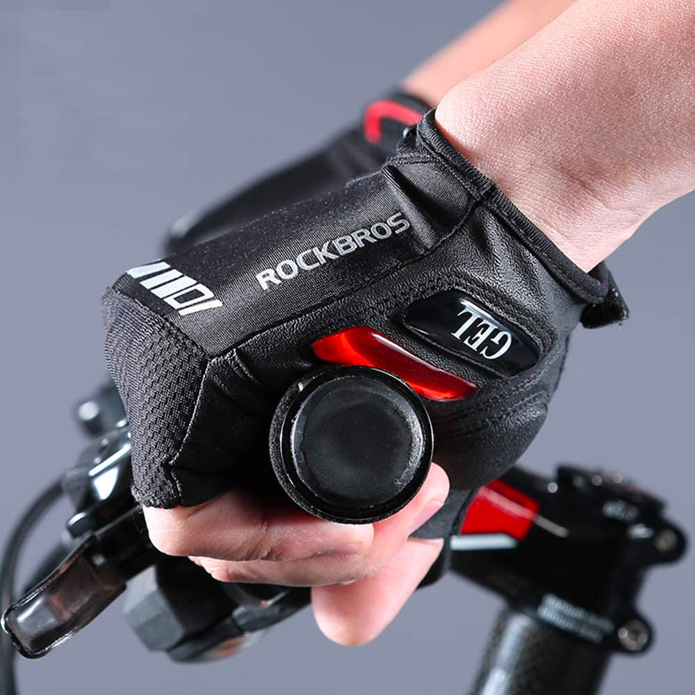 Rockbros S143-BK XL cycling gloves with gel inserts - black - OUTLET_5