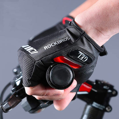 Rockbros S143-BK XL cycling gloves with gel inserts - black - OUTLET_5