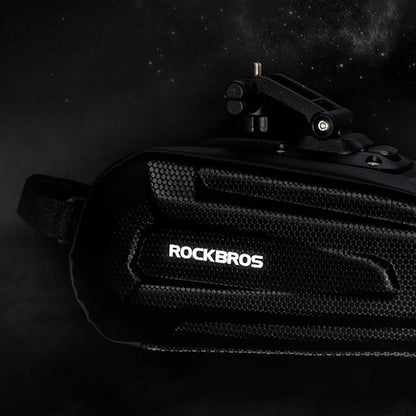 Rockbros B69 bicycle saddle bag 1.8l with easy release system - black - OUTLET_9