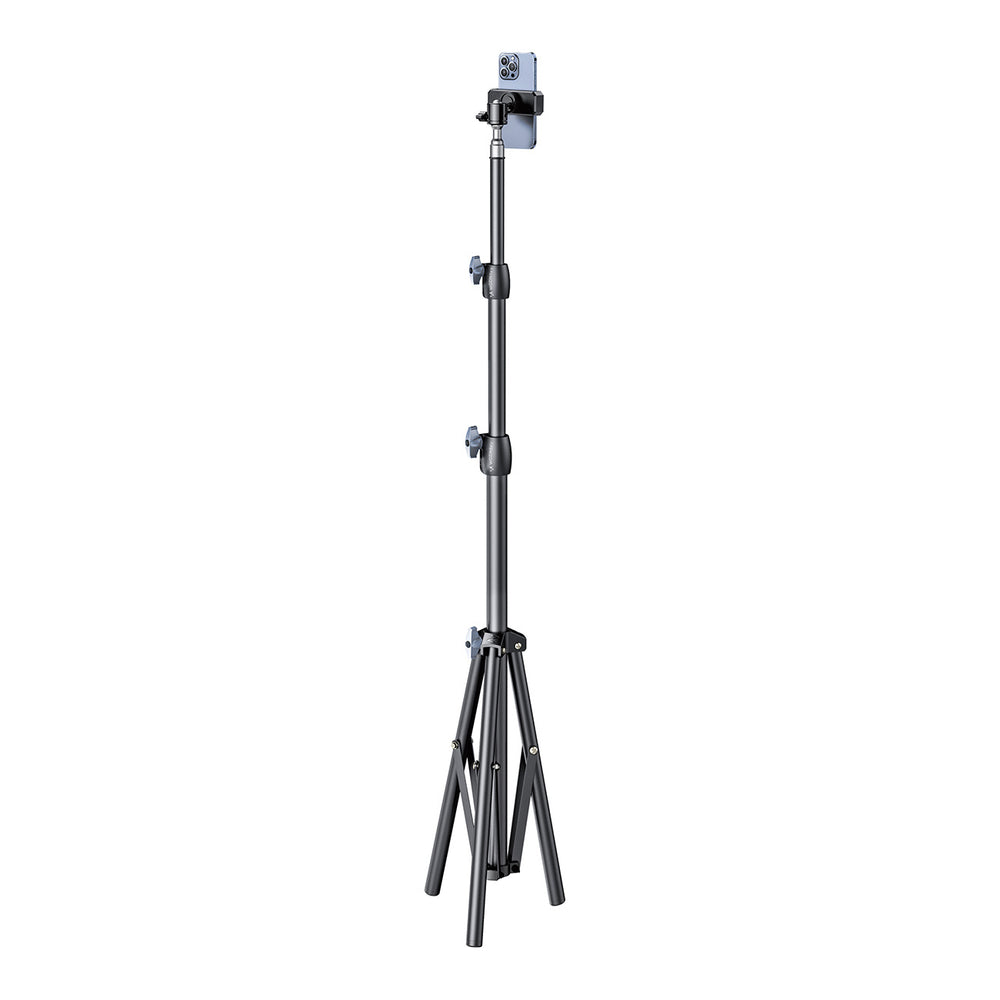 Wozinsky WRLD-00Y1S tripod tripod durable carbon steel tripod 1.7m matte - black - OUTLET_0
