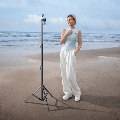 Wozinsky WRLD-00Y1S tripod tripod durable carbon steel tripod 1.7m matte - black - OUTLET_7
