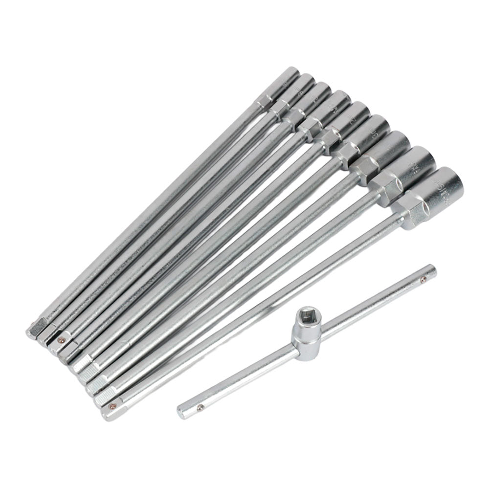 Chave t com caixas intercambiÃ¡veis, 8-19 mm, conjunto 10 peÃ§as_0