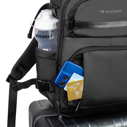 Wozinsky WPW-20L Backpack with Laptop Pocket for 15" Travel 40x20x25 cm for Hand Luggage - Black - OUTLET_5