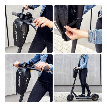 Wozinsky Waterproof Scooter Handlebar Bag 3L Black (WSB4BK) - OUTLET_7