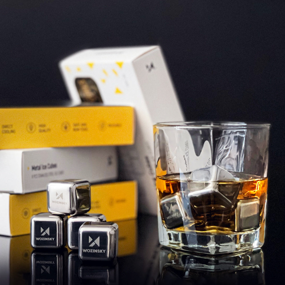 Wozinsky metal ice cubes to cool drinks, drinks (WIC-S01) - OUTLET_9