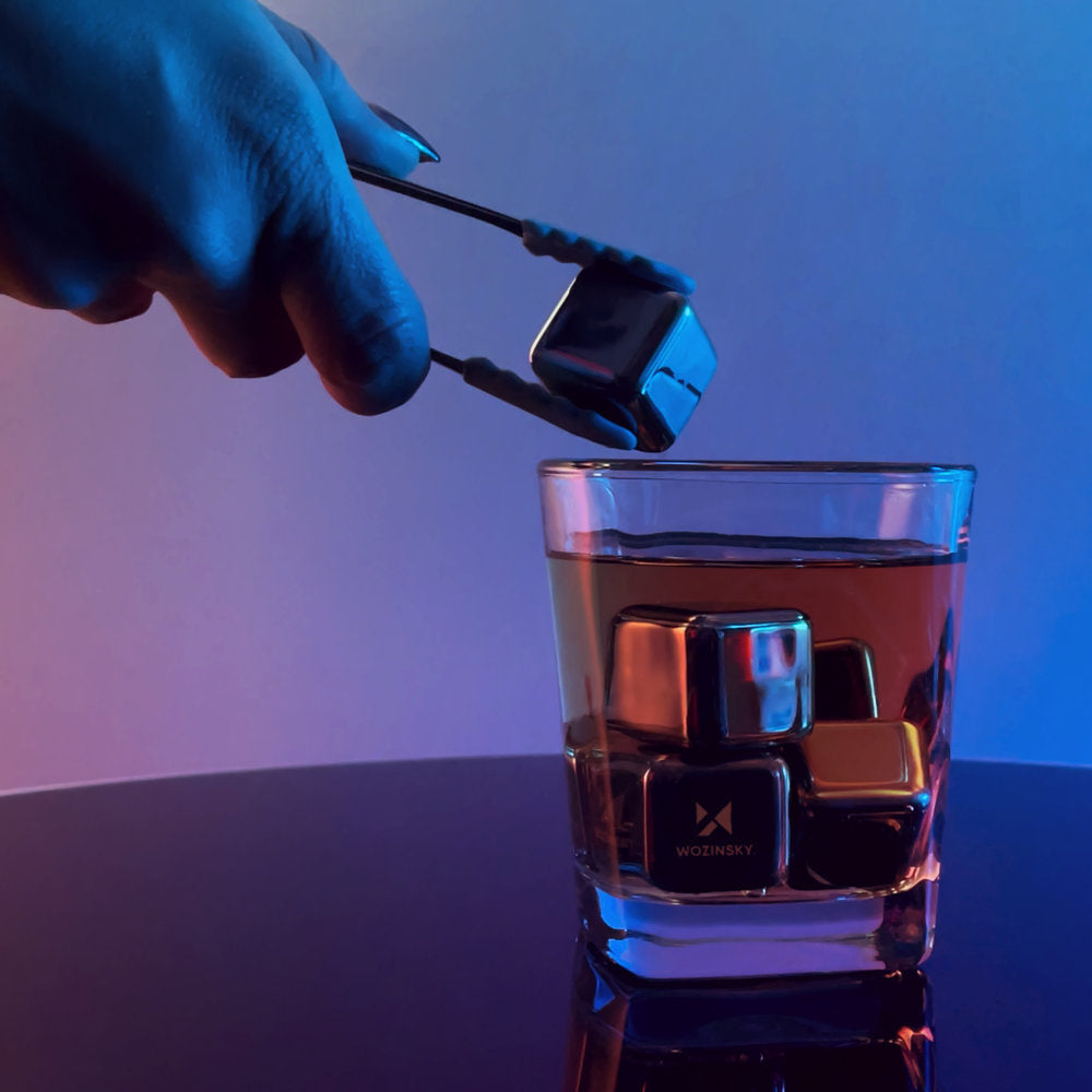 Wozinsky metal ice cubes to cool drinks, drinks (WIC-S01) - OUTLET_10
