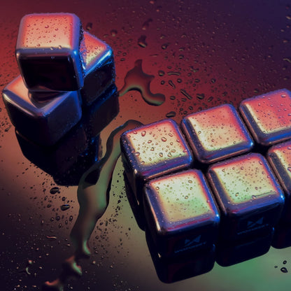 Wozinsky metal ice cubes to cool drinks, drinks (WIC-S01) - OUTLET_12