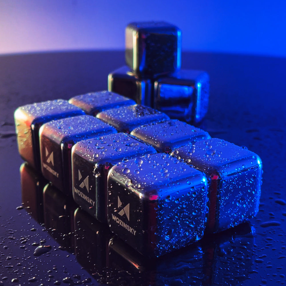 Wozinsky metal ice cubes to cool drinks, drinks (WIC-S01) - OUTLET_15