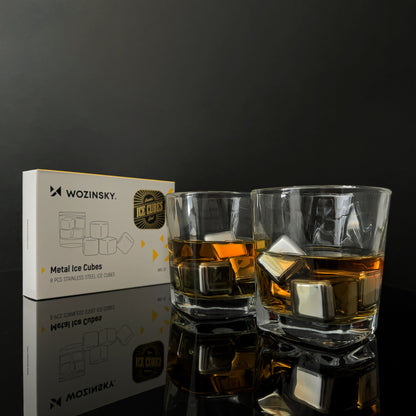 Wozinsky metal ice cubes to cool drinks, drinks (WIC-S01) - OUTLET_4