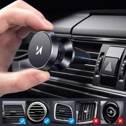 Wozinsky Magnetic Car Grille Holder Black (WMH-04) - OUTLET_12