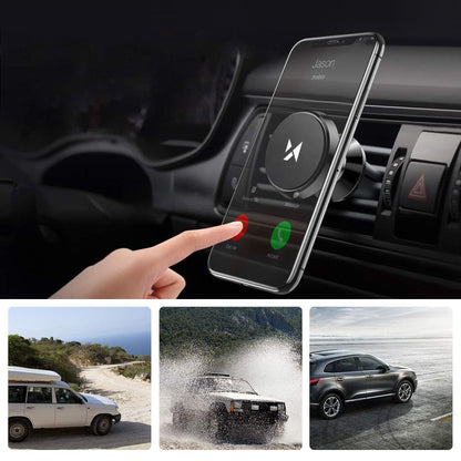 Wozinsky Magnetic Car Grille Holder Black (WMH-04) - OUTLET_14