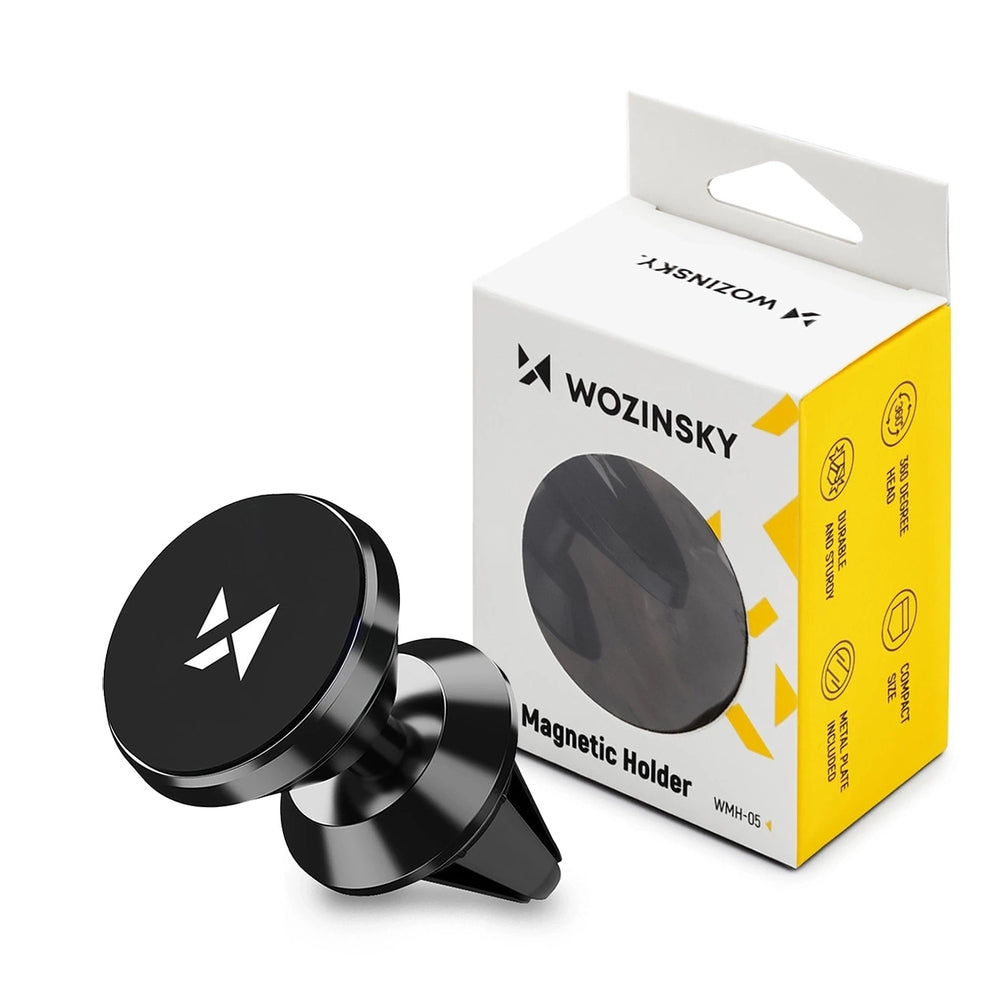 Wozinsky Magnetic Car Grille Holder Black (WMH-04) - OUTLET_3