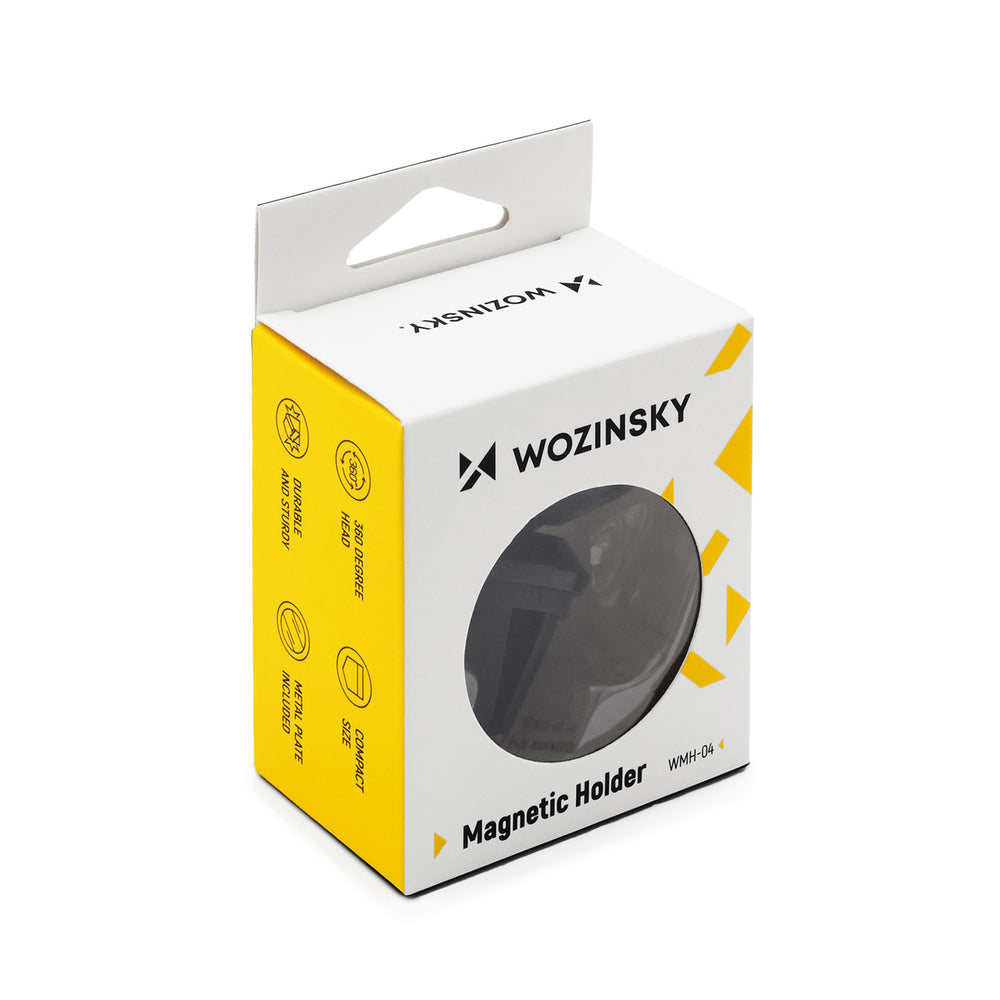 Wozinsky Magnetic Car Grille Holder Black (WMH-04) - OUTLET_4