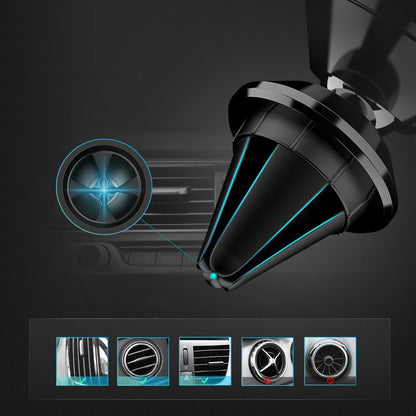 Wozinsky Magnetic Car Grille Holder Black (WMH-04) - OUTLET_7