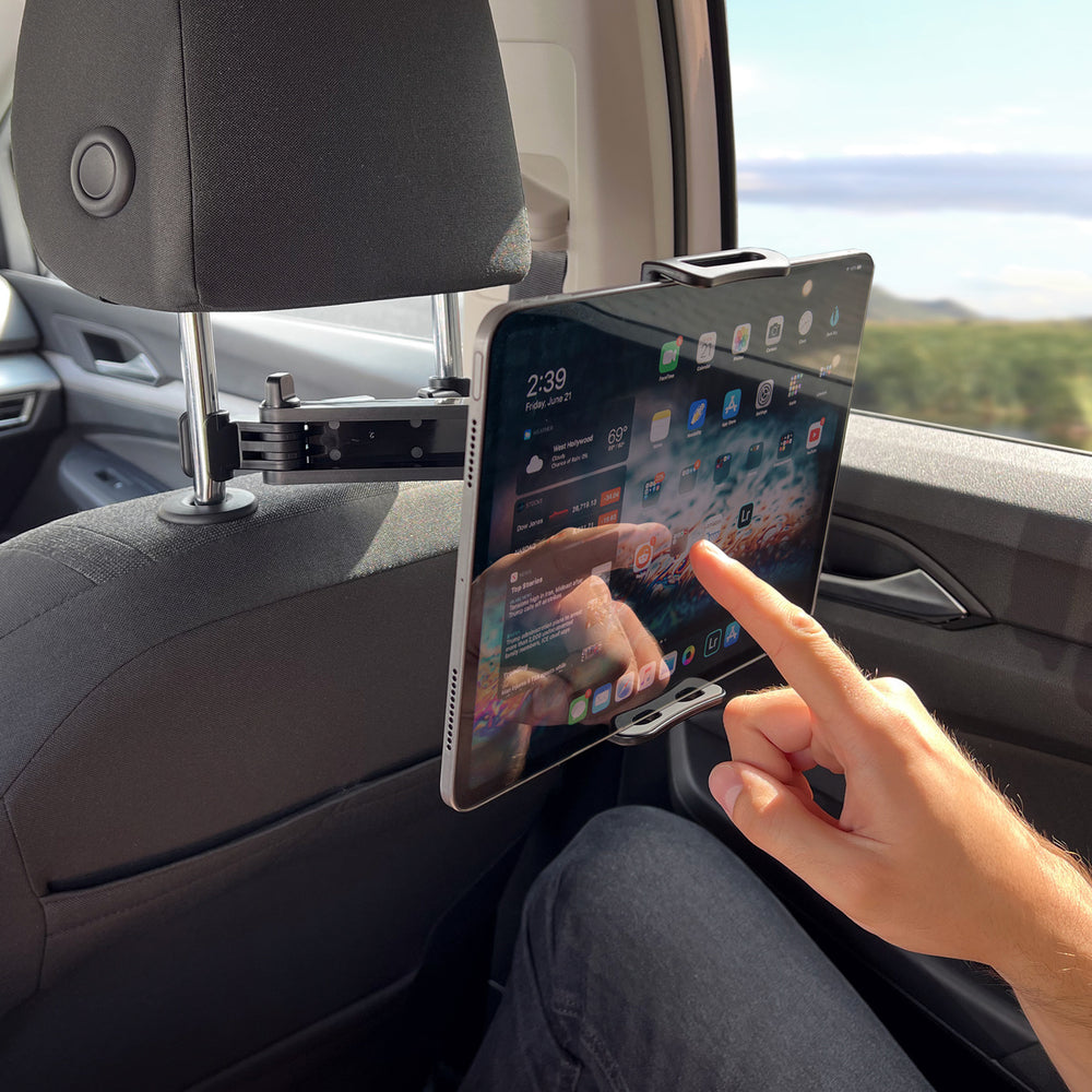Wozinsky Adjustable Headrest Holder for Tablet or Phone Black (WTHBK3) - OUTLET_9