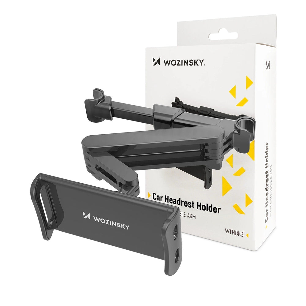 Wozinsky Adjustable Headrest Holder for Tablet or Phone Black (WTHBK3) - OUTLET_6