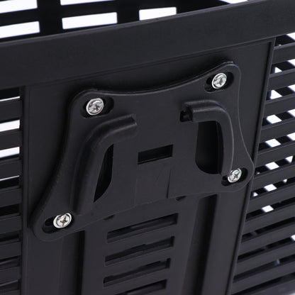 Wozinsky WKR-PK plastic handlebar bicycle basket - black - OUTLET_4