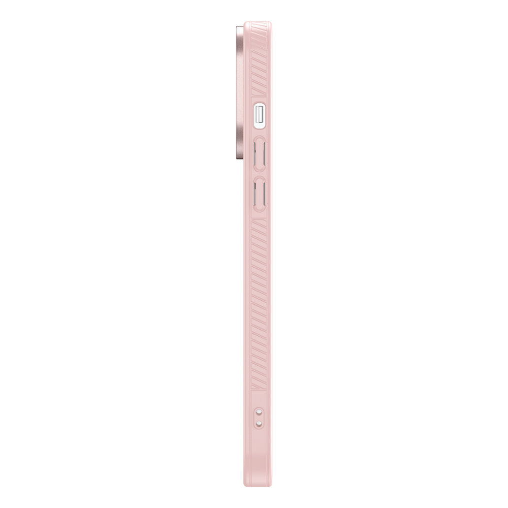 Baseus Crystal Phone Case Armor Case for iPhone 13 Pro with Gel Frame pink (ARJT001004) - OUTLET_3
