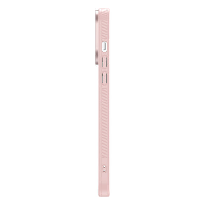 Baseus Crystal Phone Case Armor Case for iPhone 13 Pro with Gel Frame pink (ARJT001004) - OUTLET_3