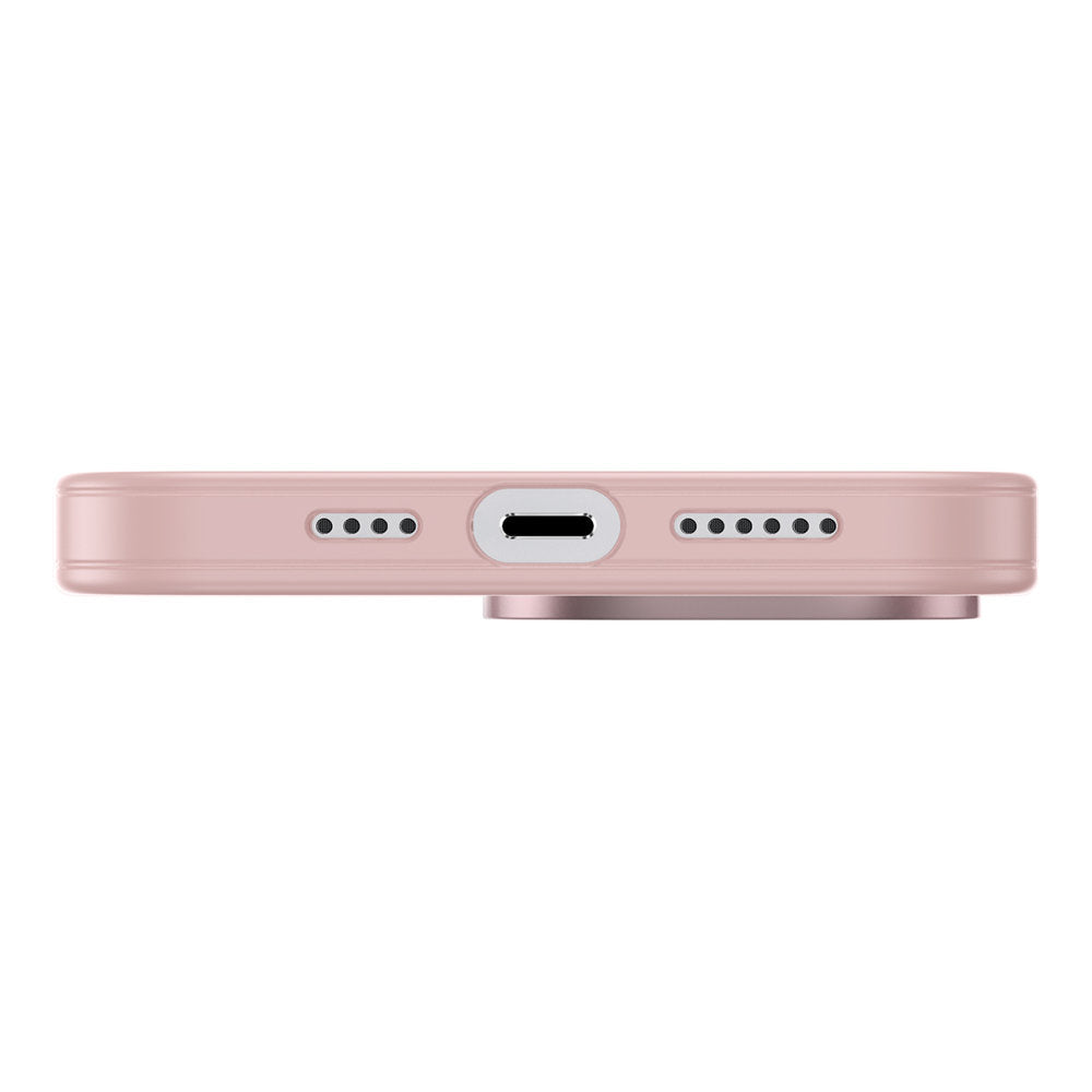 Baseus Crystal Phone Case Armor Case for iPhone 13 Pro with Gel Frame pink (ARJT001004) - OUTLET_6