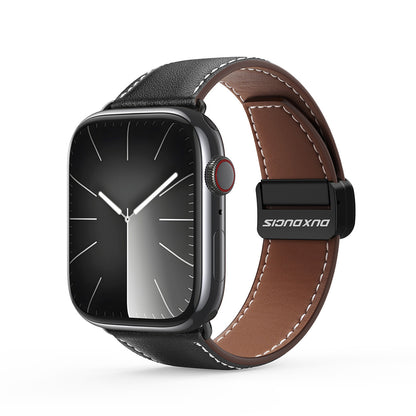 Dux Ducis Ya Strap for Apple Watch 42 / 44 / 45 / 49 mm - Black - OUTLET_0