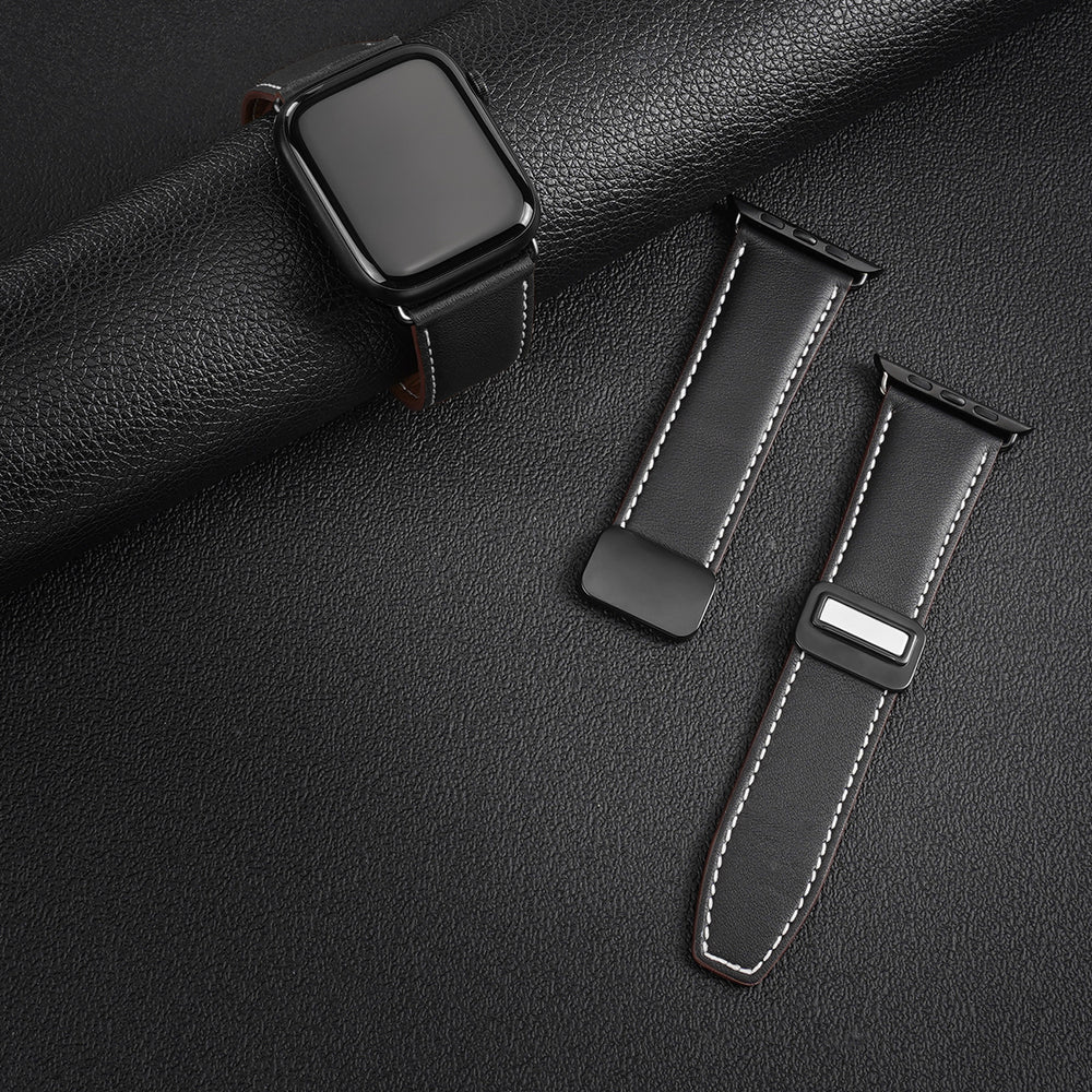 Dux Ducis Ya Strap for Apple Watch 42 / 44 / 45 / 49 mm - Black - OUTLET_3