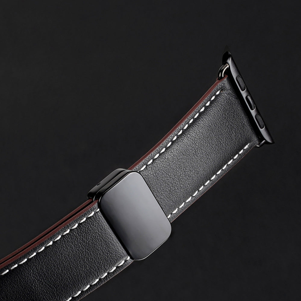 Dux Ducis Ya Strap for Apple Watch 42 / 44 / 45 / 49 mm - Black - OUTLET_7