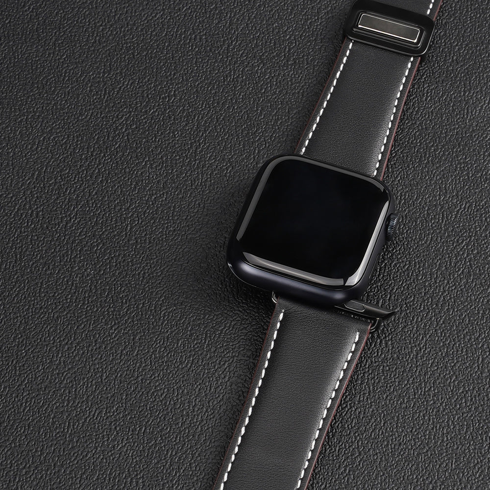 Dux Ducis Ya Strap for Apple Watch 42 / 44 / 45 / 49 mm - Black - OUTLET_8