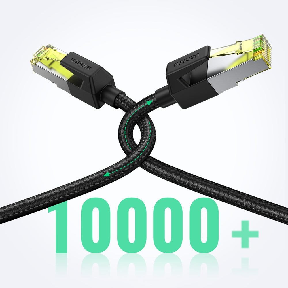 Ugreen NW150 80424 Ethernet RJ45 Cat 7 10Gbps Cable 3m - Black - OUTLET_6