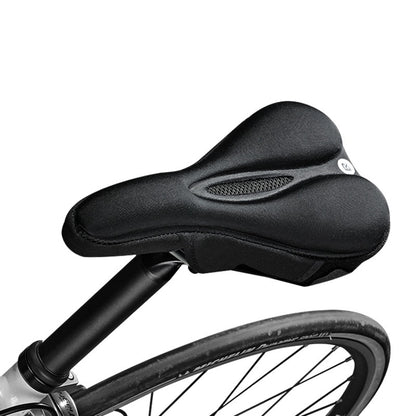 Rockbros LF047-B silicone gel bicycle seat cover size L - black - OUTLET_8