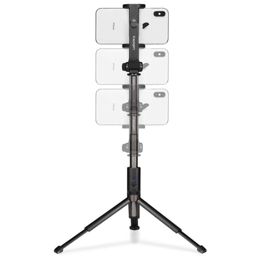 Selfie stick Spigen S540W Bluetooth with tripod - black - OUTLET_4
