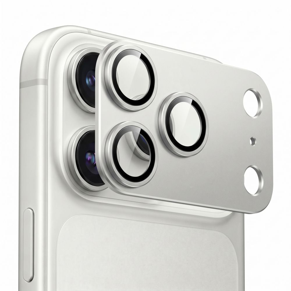 Tech-Protect Camfull Fit+ Tempered Glass Camera Screen Protector for iPhone 18 Pro Max - Silver_2
