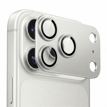Tech-Protect Camfull Fit+ Tempered Glass Camera Screen Protector for iPhone 18 Pro Max - Silver_2