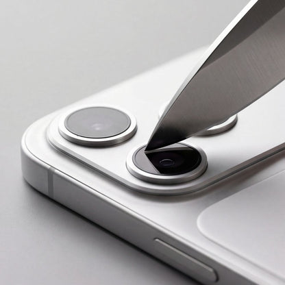 Tech-Protect Camfull Fit+ Tempered Glass Camera Screen Protector for iPhone 18 Pro Max - Silver_5