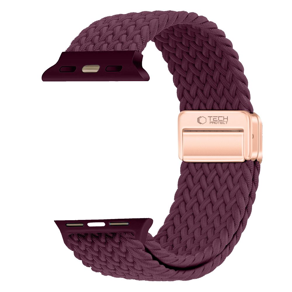 Tech-Protect NylonMag Band for Apple Watch 40 / 41 / 42 mm - burgundy_2