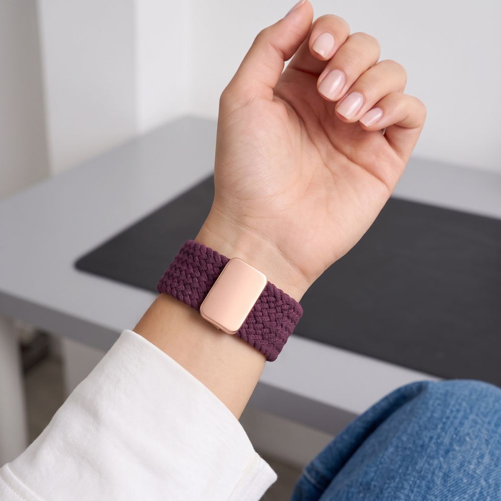 Tech-Protect NylonMag Band for Apple Watch 44 / 45 / 46 / 49 mm - burgundy_5