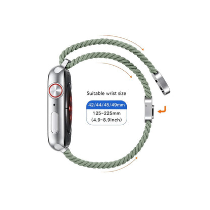 Tech-Protect NylonMag Band for Apple Watch 44 / 45 / 46 / 49 mm - light green_3