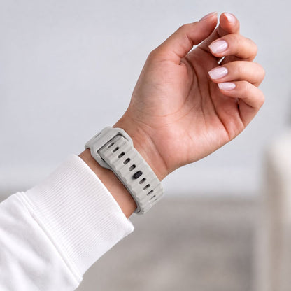 Tech-Protect Silicone Line Strap for Apple Watch 44 / 45 / 46 / 49 mm - Gray_4