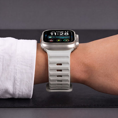 Tech-Protect Silicone Line Strap for Apple Watch 44 / 45 / 46 / 49 mm - Gray_6