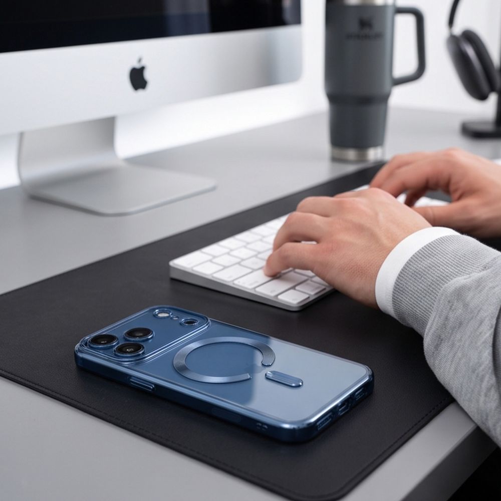 Tech-Protect MagFlex MagSafe Case for iPhone 18 Pro / 17 Pro - Light Blue_8